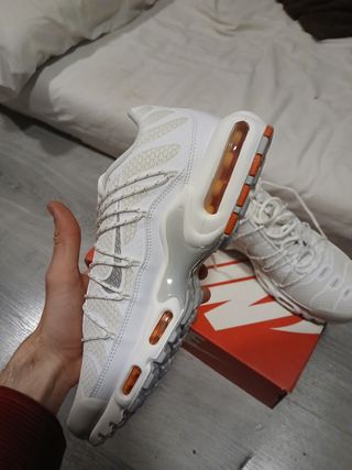 Nike TN Air Max Plus Blancas Naranja