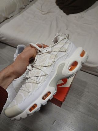 Nike TN Air Max Plus Blancas Naranja