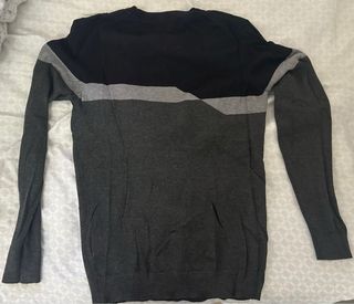 Maglioncino Sorbino nero e grigio