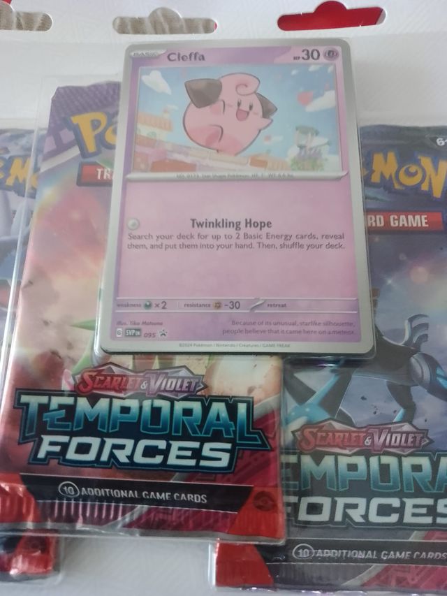 Blister 3 Sobres Pokémon Temporal Forces