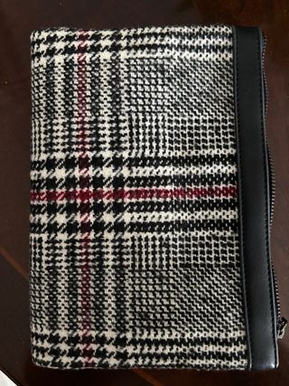 Neceser / Bolsa maquillaje estampado escocés