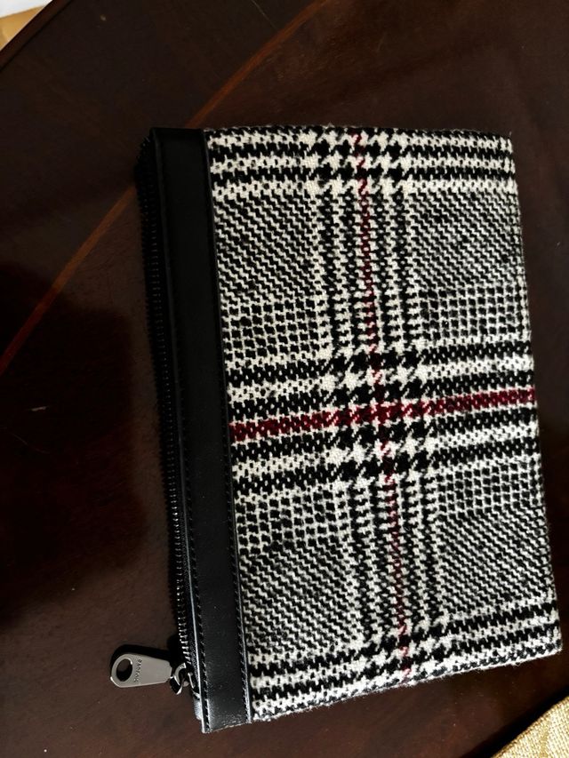 Neceser / Bolsa maquillaje estampado escocés