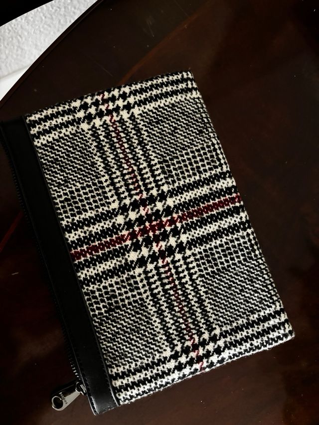 Neceser / Bolsa maquillaje estampado escocés