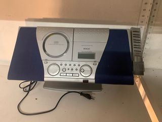 Radio CD SOGO azul/plata
