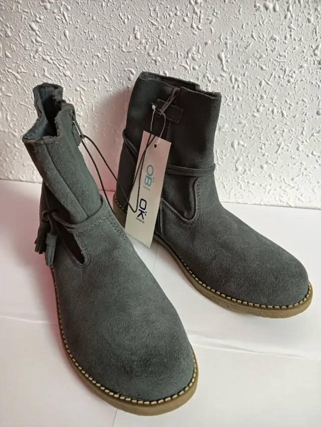 Botines niña. talla 34. Okaidi.