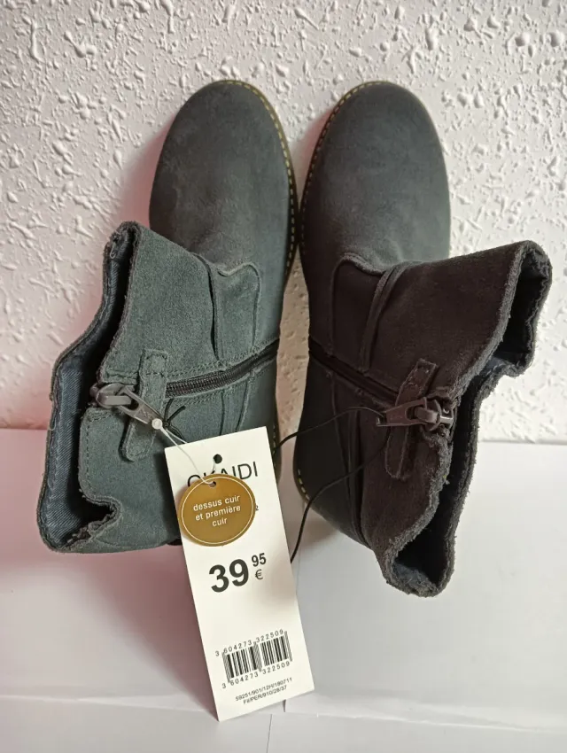 Botines niña. talla 34. Okaidi.