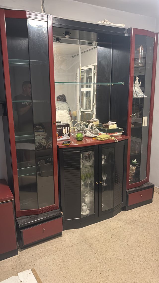 Mueble de salón mesitas somier y sofa