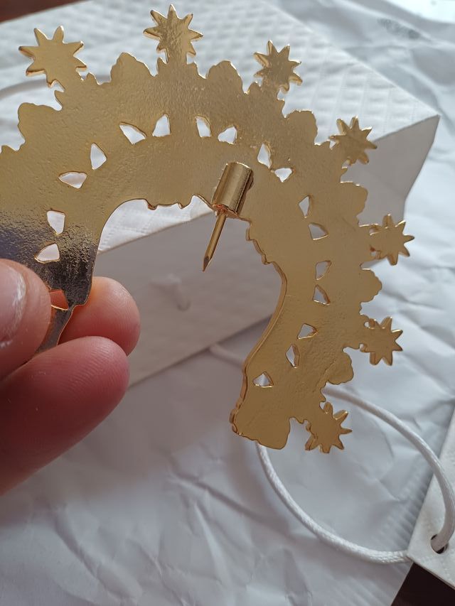 Ráfaga para Virgen (hasta 40 cm)metal.