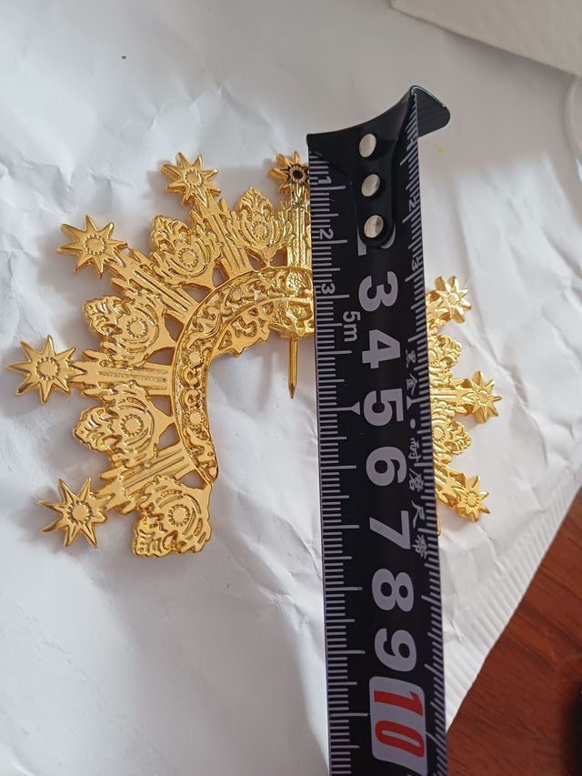 Ráfaga para Virgen (hasta 40 cm)metal.