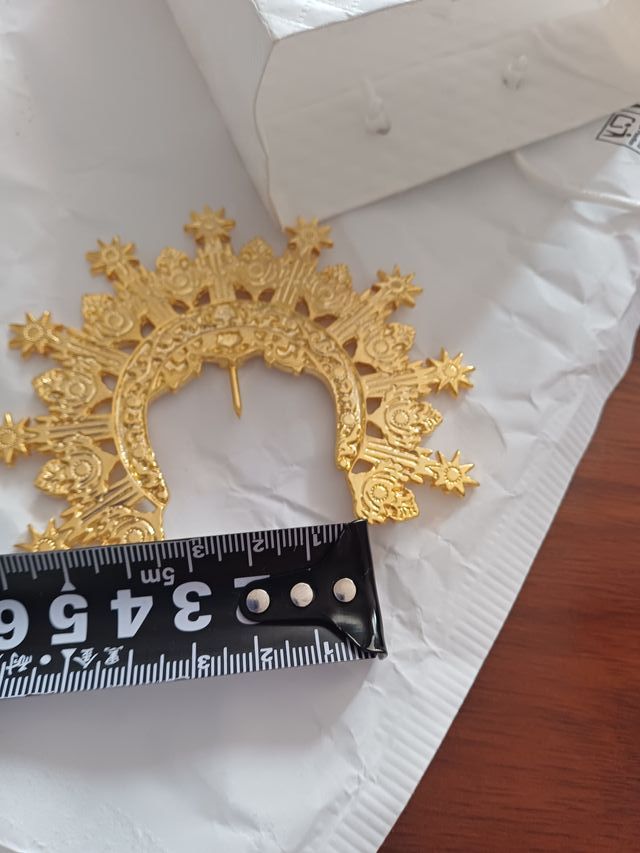 Ráfaga para Virgen (hasta 40 cm)metal.