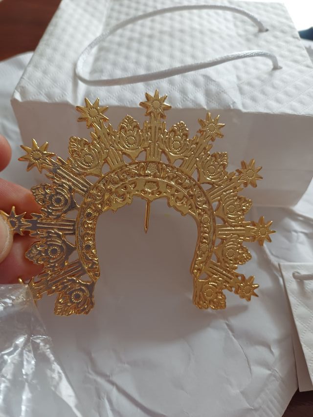 Ráfaga para Virgen (hasta 40 cm)metal.