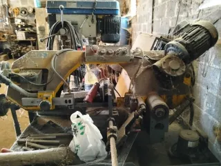 Sierra y taladro de columna