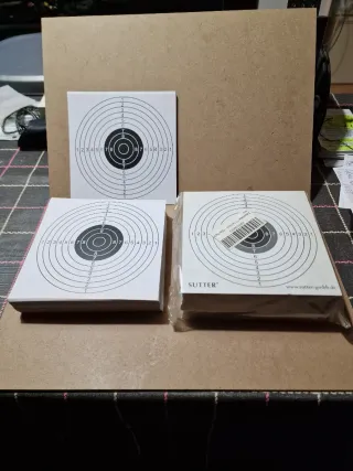 Soporte para blancos de tiro + 280 dianas