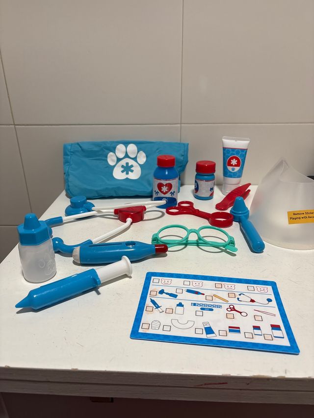Set veterinaria niños