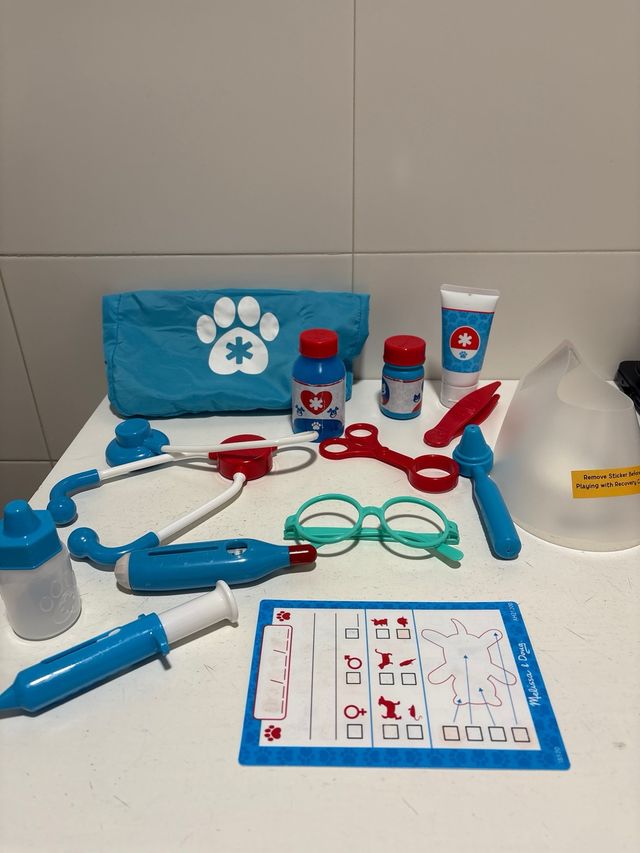 Set veterinaria niños