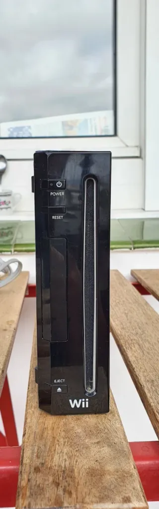 Nintendo Wii Negra Completa