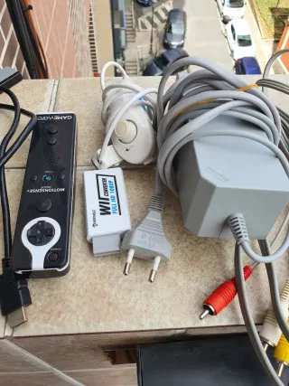 Nintendo Wii Negra Completa