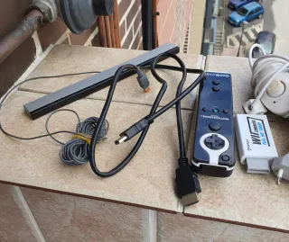 Nintendo Wii Negra Completa