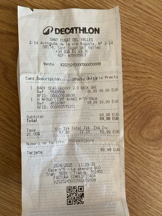 Asiento infantil para bicicleta