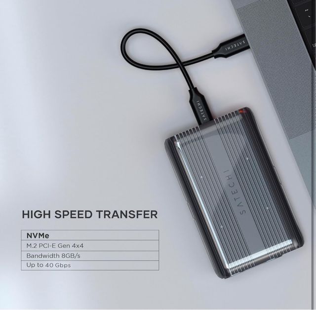 SATECHI NVMe SSD Enclosure