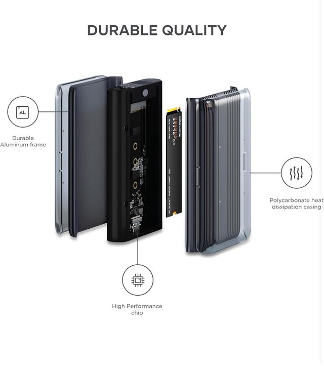 SATECHI NVMe SSD Enclosure