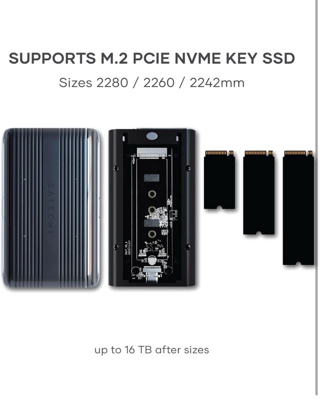 SATECHI NVMe SSD Enclosure