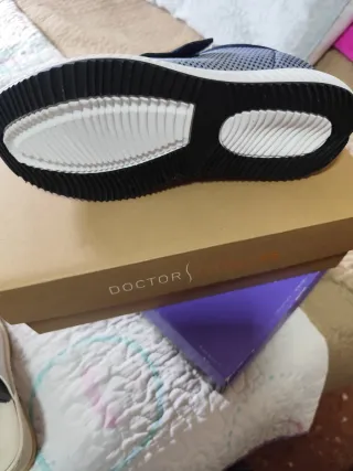 Zapatos Doctor ortopedia velcro