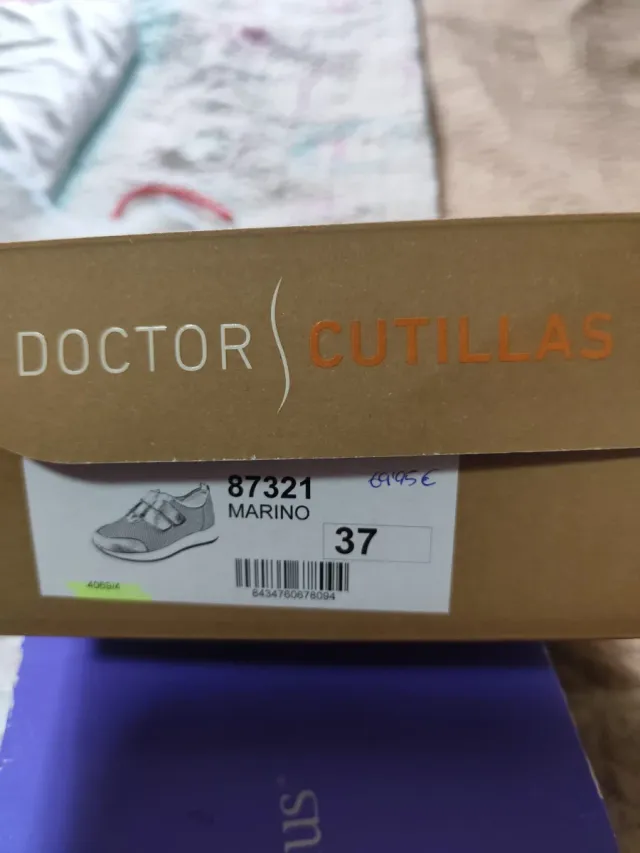 Zapatos Doctor ortopedia velcro