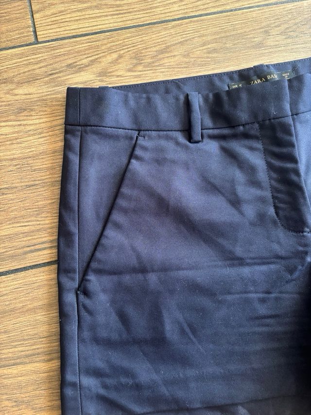 Pantalones cortos Zara azul marino