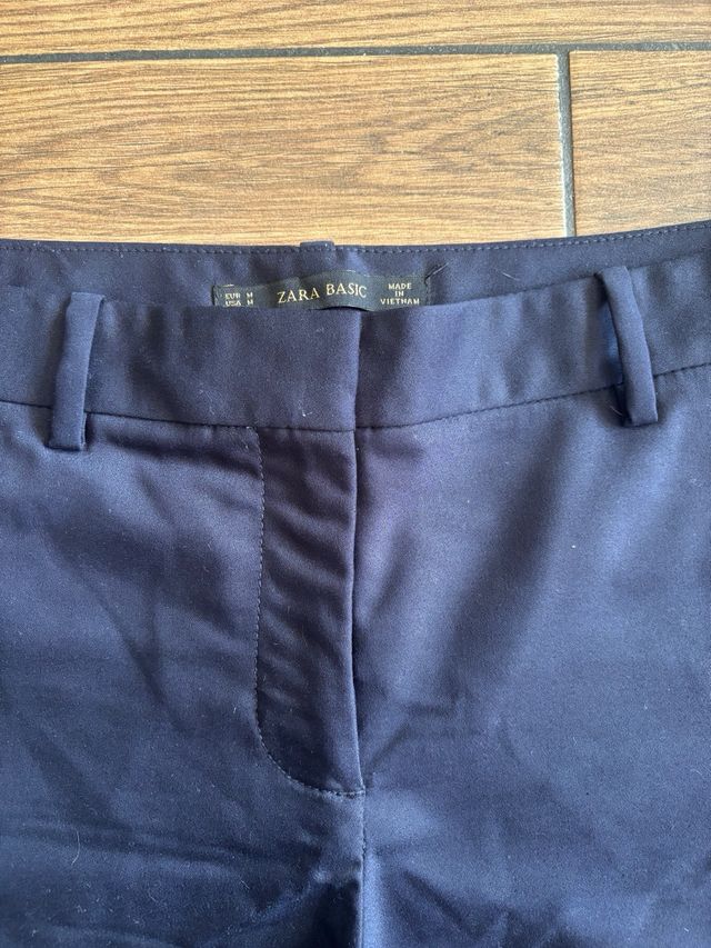 Pantalones cortos Zara azul marino