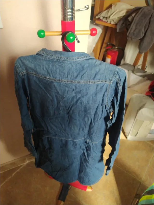 Vestido tejano niña Talla 10-11 años