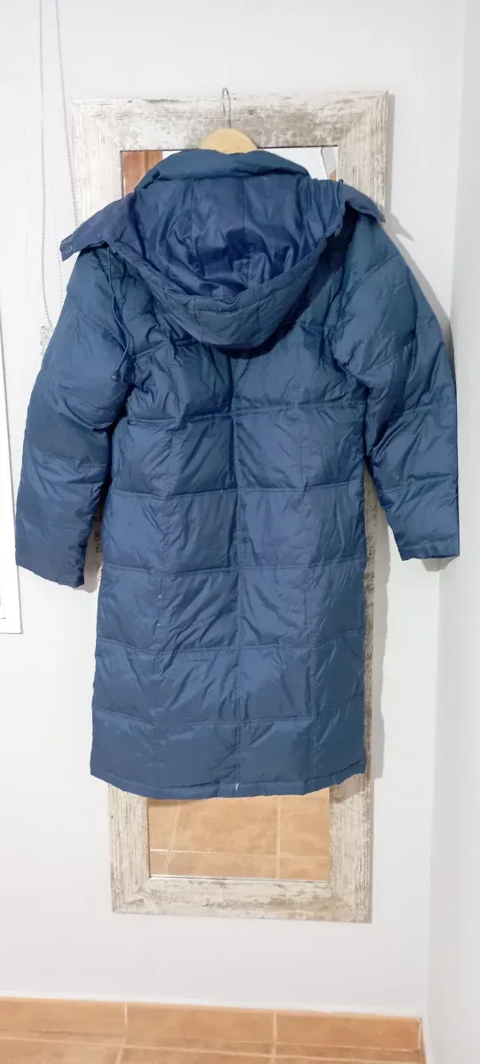 Chaquetón largo NEW CARO azul talla M