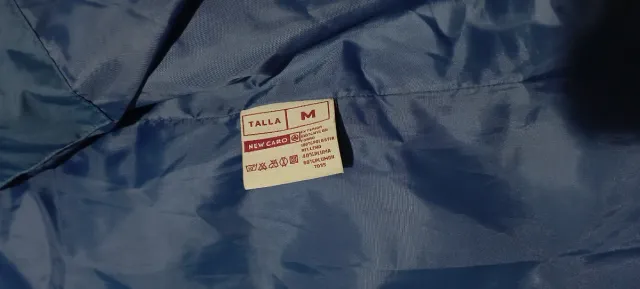 Chaquetón largo NEW CARO azul talla M