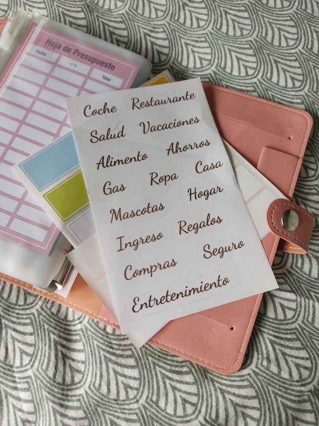 Cartera Ahorro Sobres Reto 50€