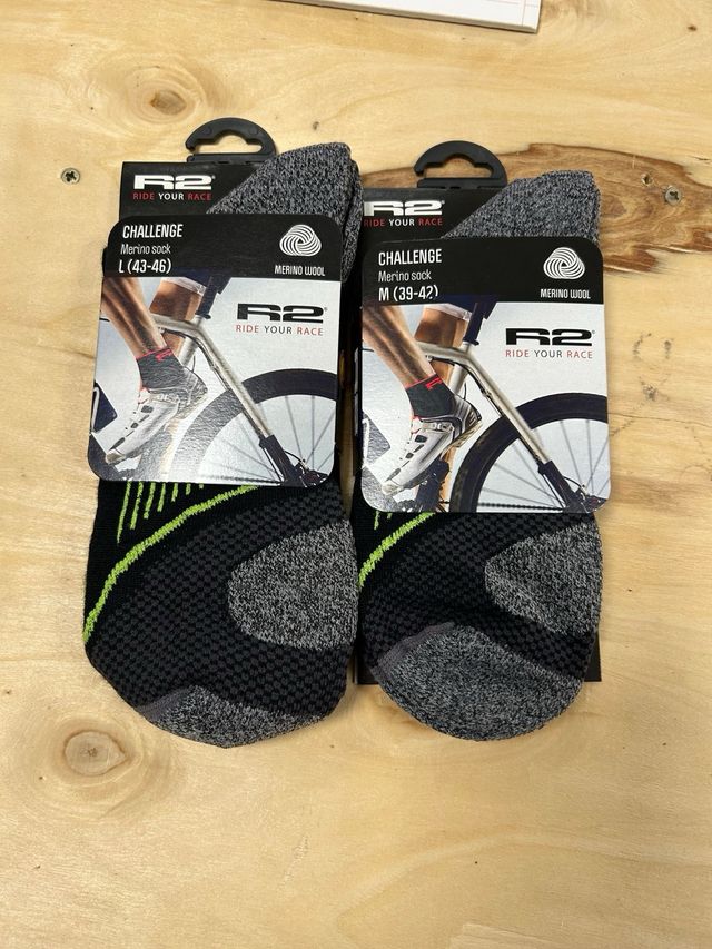 Calcetines R2 Merino Challenge Talla M y L