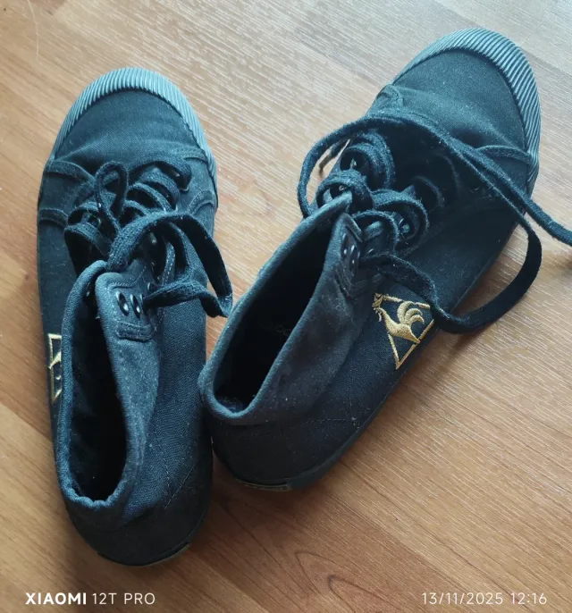 Botas Le Coq Sportif negras