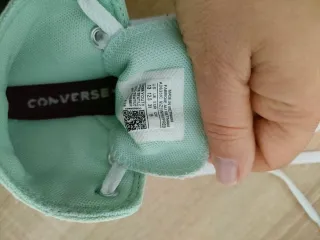 Converse All Star Niña Verde Menta  Chuck taylor