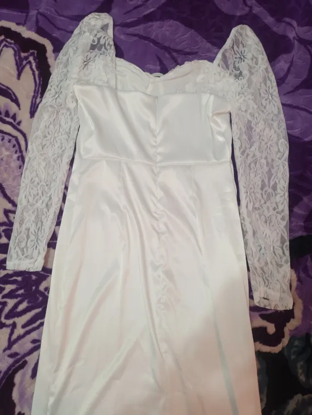 Vestido blanco encaje