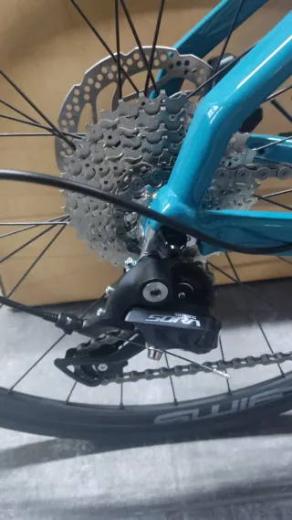 Bicicleta Estrada Disco Swift Azul