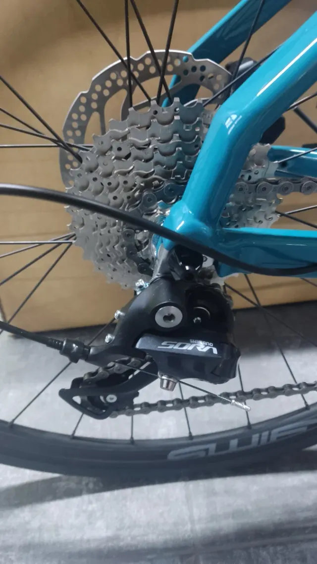 Bicicleta Estrada Disco Swift Azul