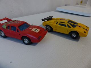 2 Coches de Juguete 1/43 Simil Scalextric