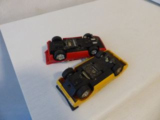 2 Coches de Juguete 1/43 Simil Scalextric