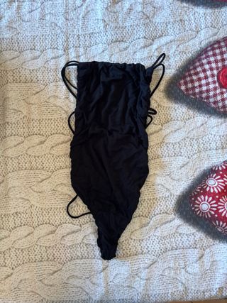 Body schiena aperta nero