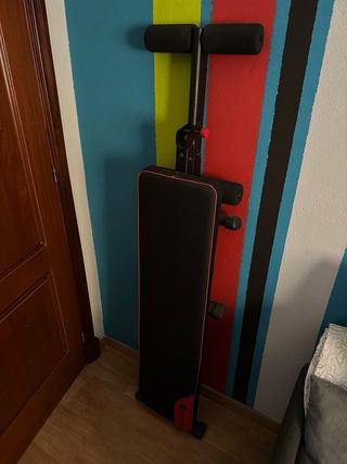 Banco de ejercicios plegable