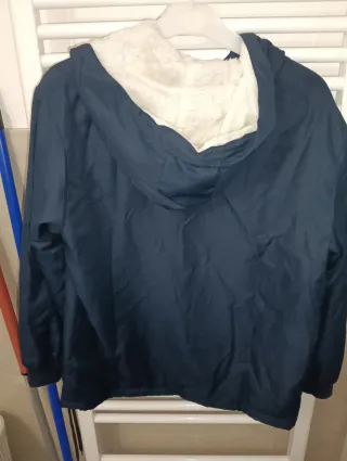 Giacca ragazzo blu con felpatura