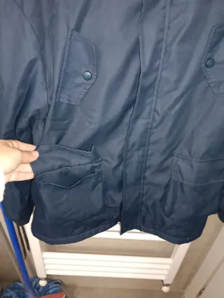 Giacca ragazzo blu con felpatura