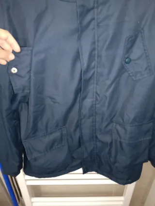 Giacca ragazzo blu con felpatura