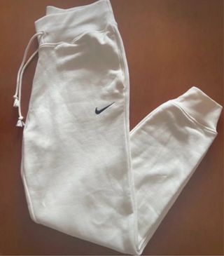 Pantalón chándal Nike Jogger unisex Blanco