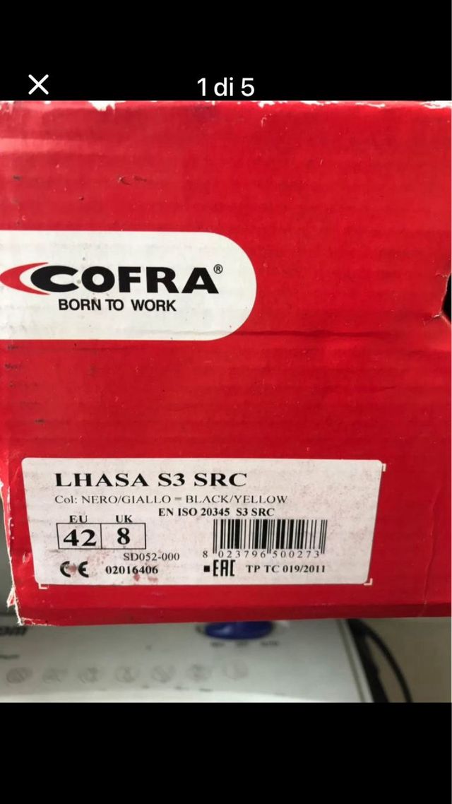 Scarpe antinfortunistiche nere