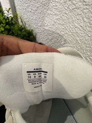 Zapatillas Amiri Blancas